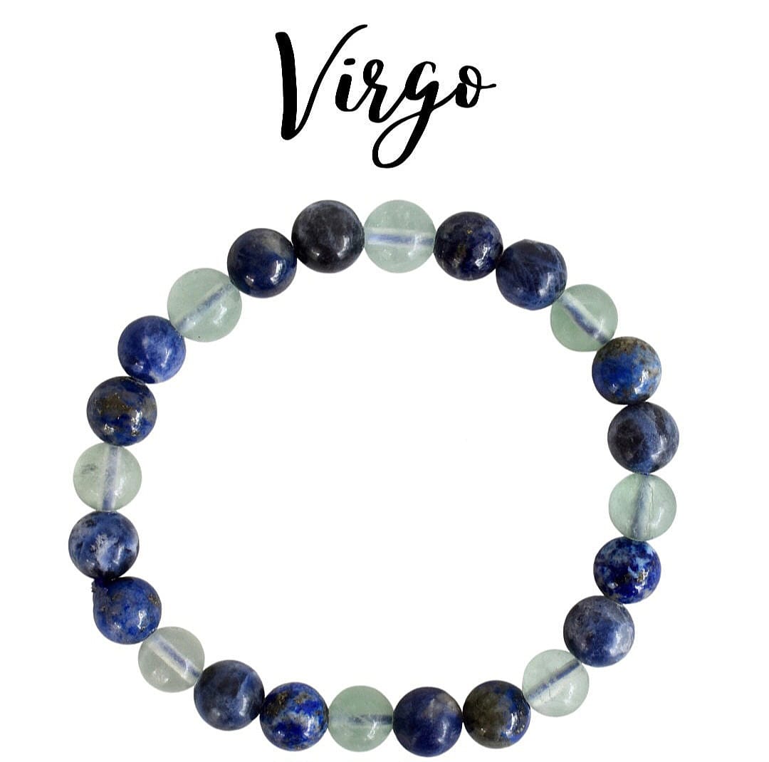 Virgo Crystal Bracelet Clarity & Emotional Balance