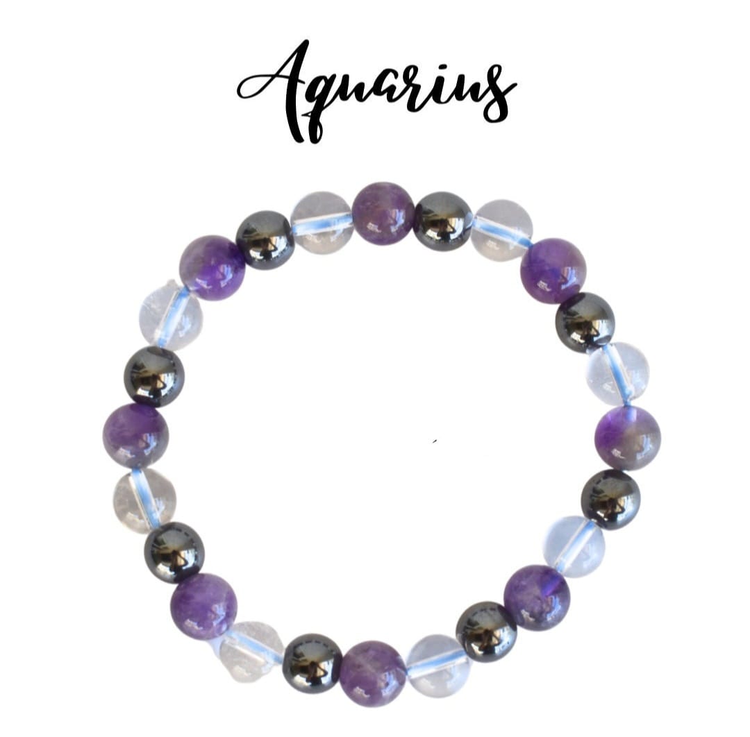 Aquarius Crystal Bracelet